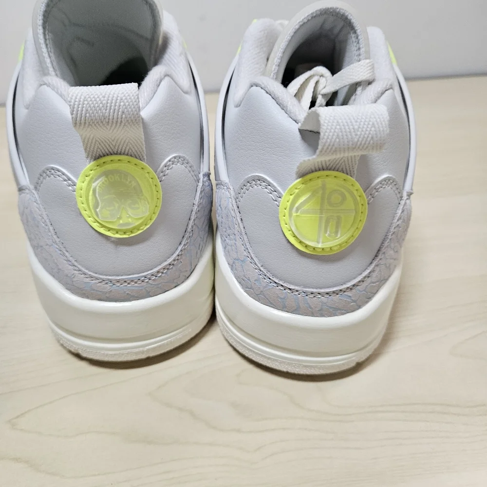 New Jordan Spizike Low Shoes Photon Dust Volt Sail Coconut Milk Mens Size 10